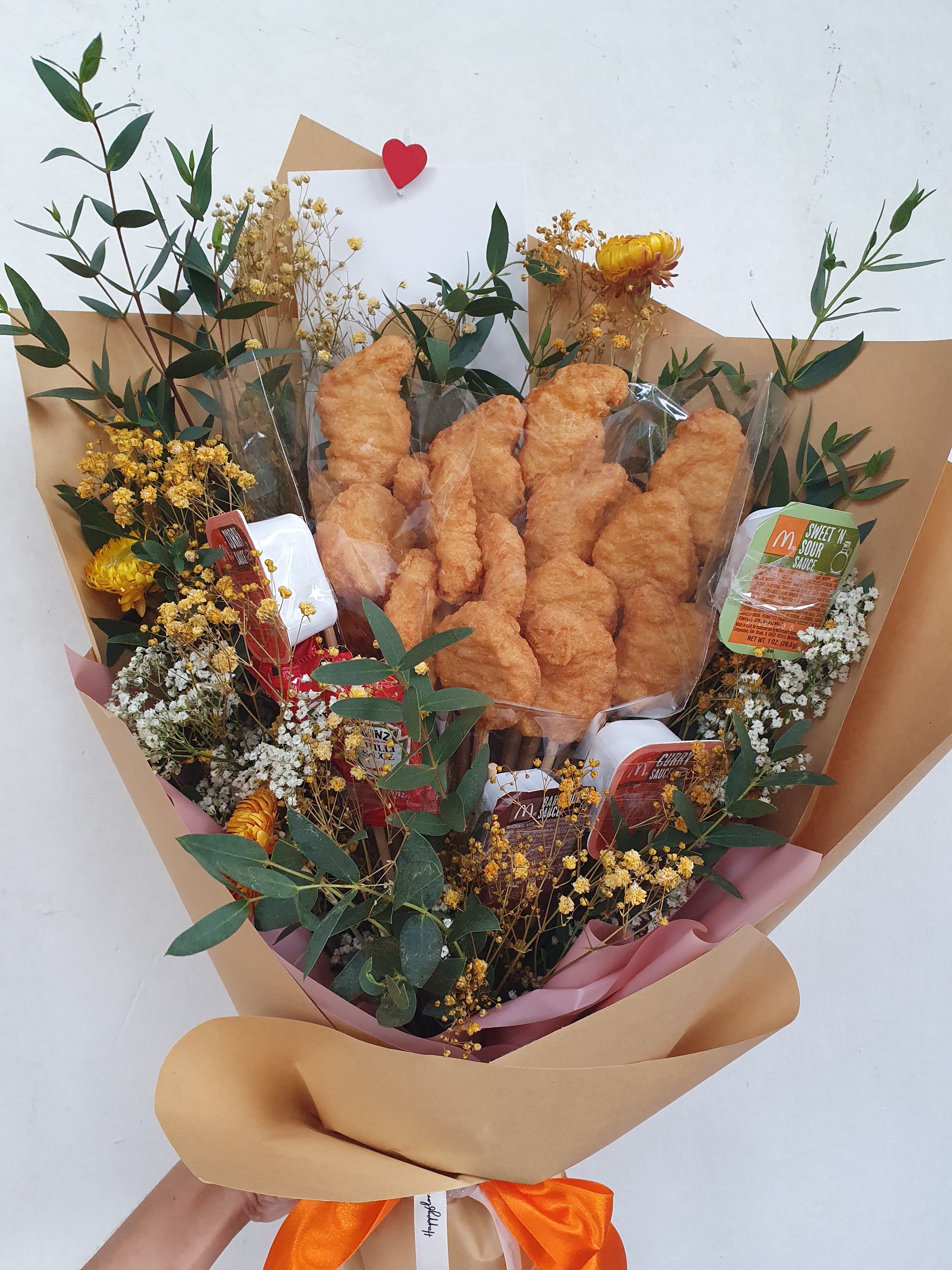 McD 20 pcs Chicken Nugget Bouquet - Happy Florals