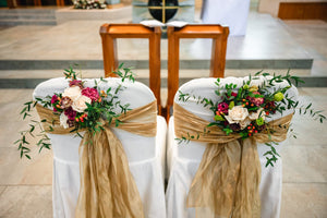 Couple Chair Flowers