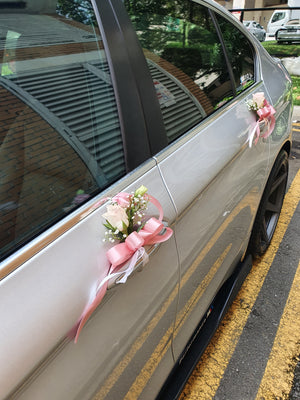 Bridal Car Decoration – Happy Florals